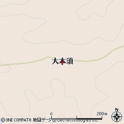 栃木県那須烏山市大木須周辺の地図