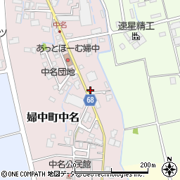 富山県富山市婦中町中名977周辺の地図