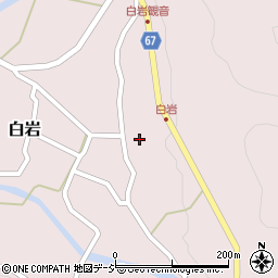 富山県中新川郡立山町白岩75周辺の地図