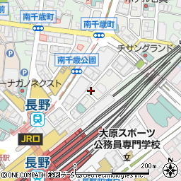 オリックスレンタカー長野駅前店周辺の地図
