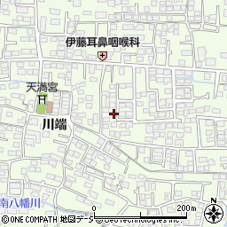 長野県長野市高田川端736-5周辺の地図
