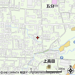 長野県長野市高田394周辺の地図