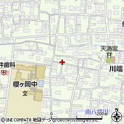 長野県長野市高田川端863周辺の地図