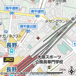 オリックス株式会社　長野支店周辺の地図