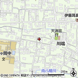 長野県長野市高田川端817周辺の地図