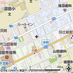 堀井酒店周辺の地図