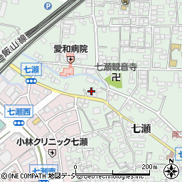 日本大師達摩長野周辺の地図