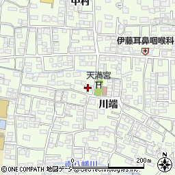 長野県長野市高田川端809周辺の地図