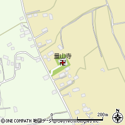 量山寺周辺の地図