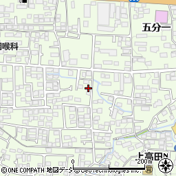 長野県長野市高田川端707-6周辺の地図