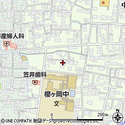 長野県長野市高田884-3周辺の地図
