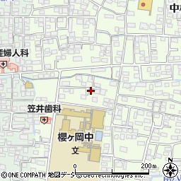 長野県長野市高田川端884-2周辺の地図