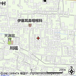 長野県長野市高田734周辺の地図