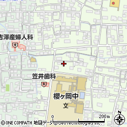 長野県長野市高田885周辺の地図