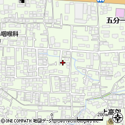 長野県長野市高田709周辺の地図