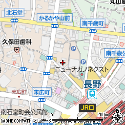 アイプリモ長野本店周辺の地図