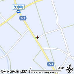 富山県小矢部市矢水町336周辺の地図