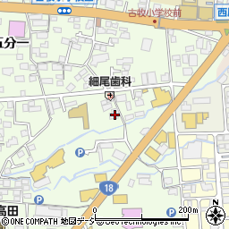 長野県長野市高田682周辺の地図