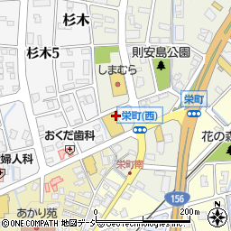 新鮮市場ヴァローレ砺波店周辺の地図