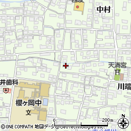 長野県長野市高田川端877周辺の地図