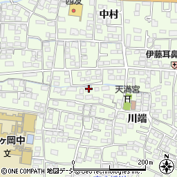 長野県長野市高田川端814周辺の地図