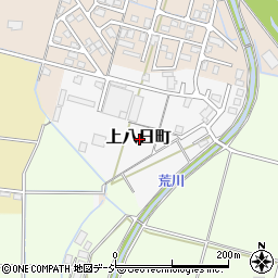 富山県富山市上八日町の地図 住所一覧検索 地図マピオン