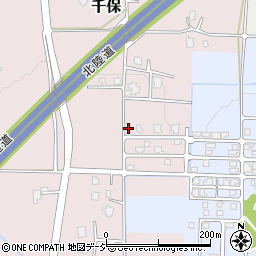 富山県砺波市千保104-4周辺の地図