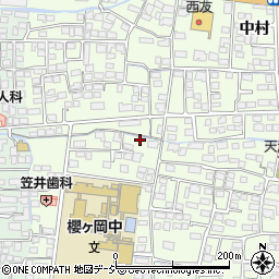 長野県長野市高田川端881周辺の地図