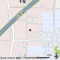 富山県砺波市千保104-6周辺の地図