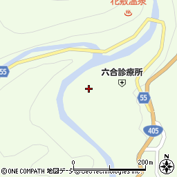 六合入山体育館周辺の地図