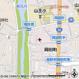 〒380-0936 長野県長野市岡田町の地図