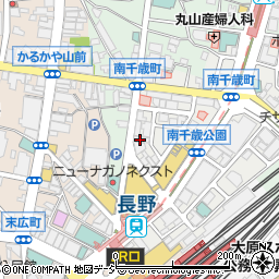 島村楽器株式会社　長野店周辺の地図