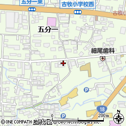 長野県長野市高田560周辺の地図