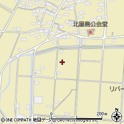 長野県長野市屋島周辺の地図