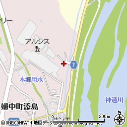富山県富山市婦中町添島1297-1周辺の地図