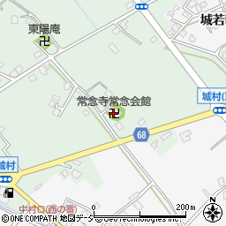 常念寺常念会館周辺の地図