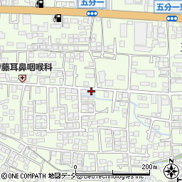 長野県長野市高田378-13周辺の地図