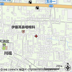 長野県長野市高田378周辺の地図