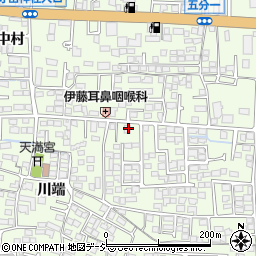 株式会社アイネット　長野支社周辺の地図