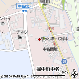富山県富山市婦中町中名2182周辺の地図
