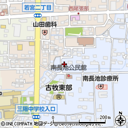 長野県長野市南長池1206-11周辺の地図