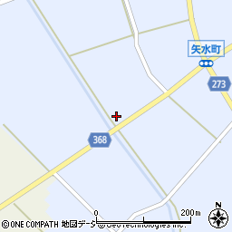 富山県小矢部市矢水町294周辺の地図