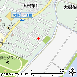 石川県河北郡内灘町大根布1丁目325周辺の地図