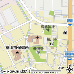 富山県健康増進センター周辺の地図