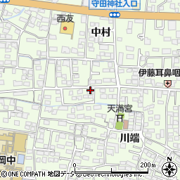 長野県長野市高田川端285-1周辺の地図