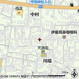 長野県長野市高田286-10周辺の地図