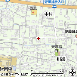 長野県長野市高田川端289周辺の地図