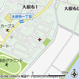 石川県河北郡内灘町大根布1丁目328周辺の地図