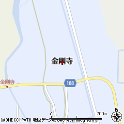 富山県中新川郡立山町金剛寺周辺の地図