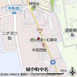 富山県富山市婦中町中名1157周辺の地図